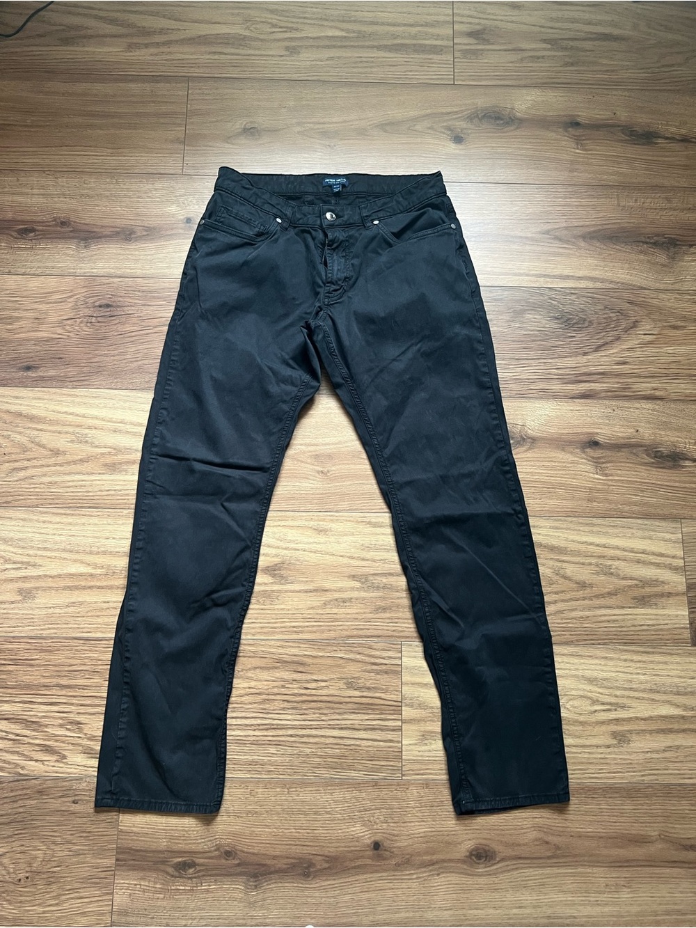 Peter Millar Crown Crafted Black 5-Pocket Performance Pants Size 32x32